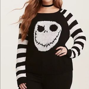 NIGHTMARE CHRISTMAS JACK SKELLINGTON SWEATER
